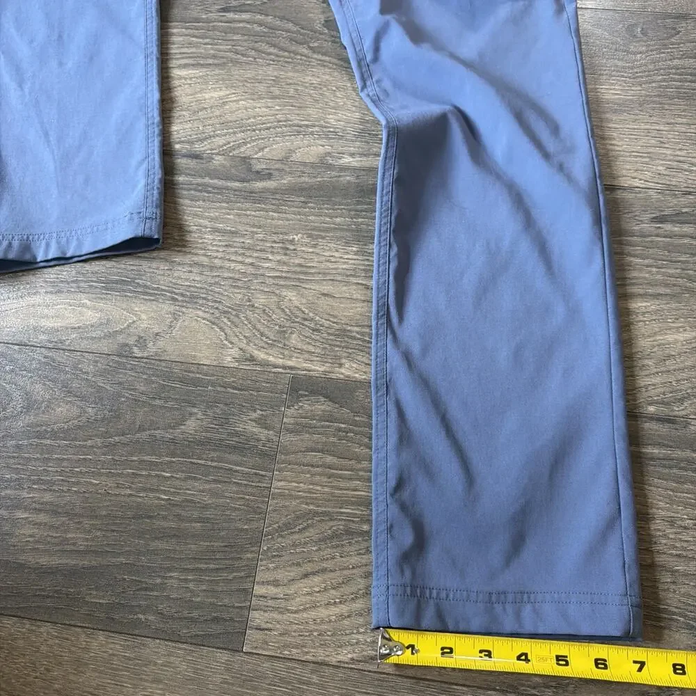 NWOT Gerry Mens 32x32 Blue Gray Stretch Hiking Pants Outdoor Utility Travel